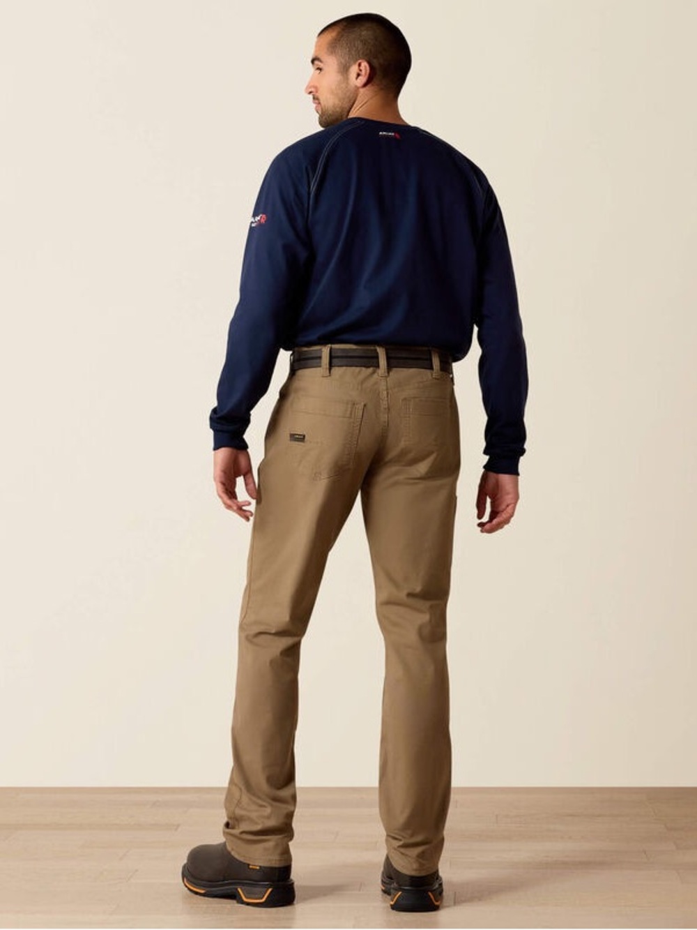 Ariat Rebar M4 relaxed straight pants khaki